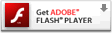 Get ADOBE FLASH PLAYER
