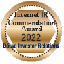 logo of Daiwa Investor Relations 2022 Internet IR Commendation Award