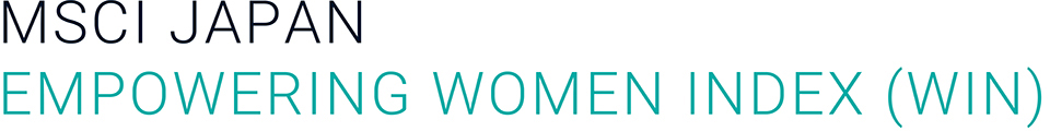logo of 「MSCI Japan Empowering Women Index」