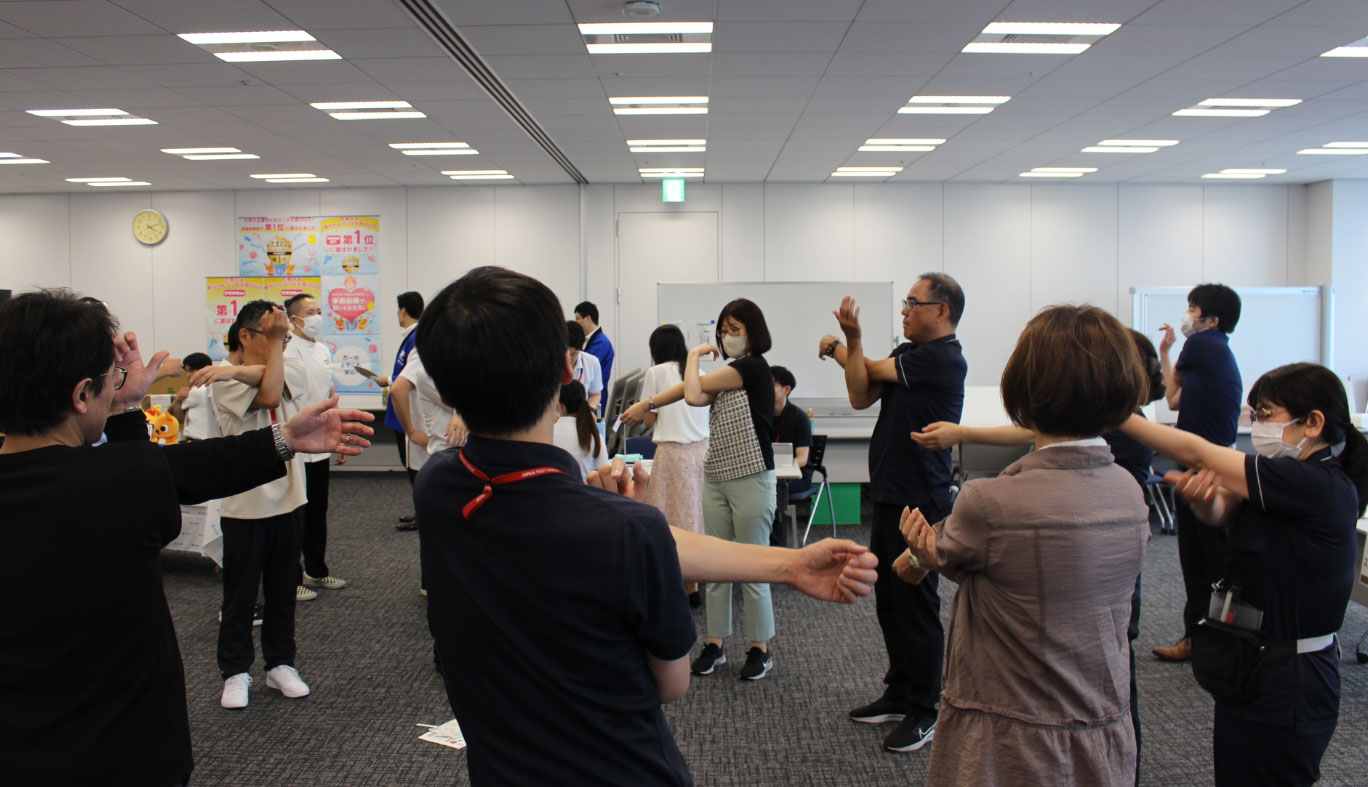 Scenes from the Stretching Class