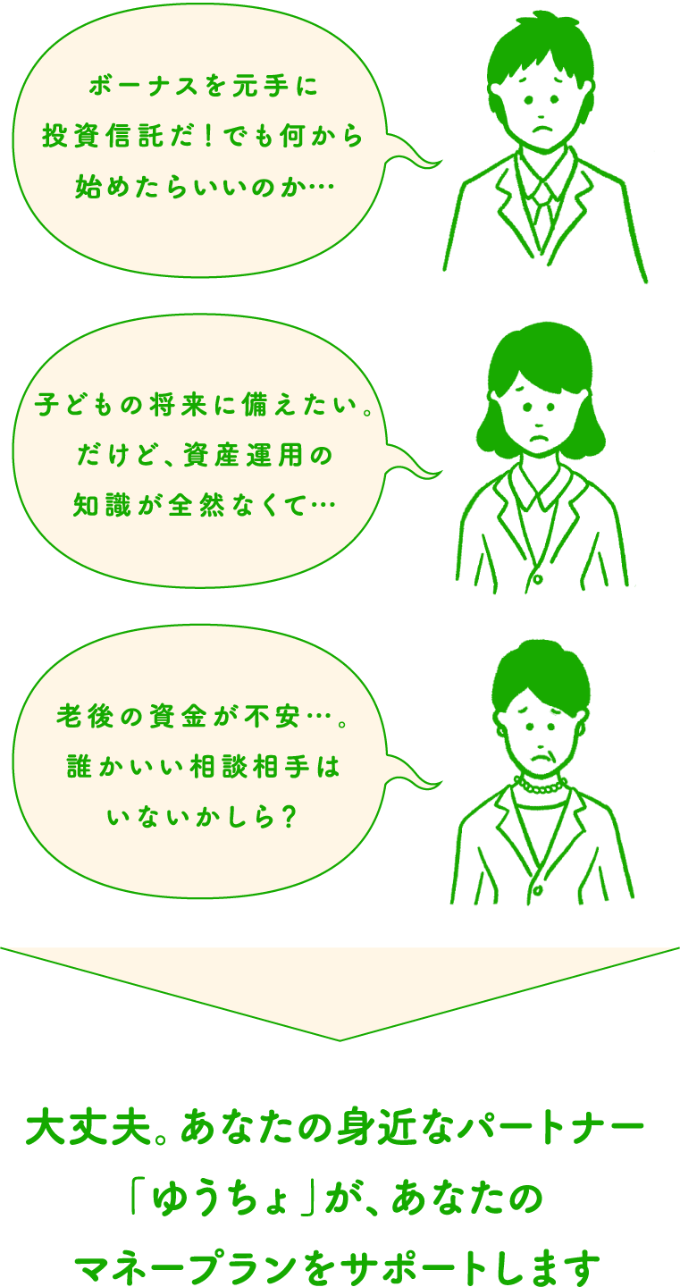 投資信託のしくみ｜ゆうちょ銀行