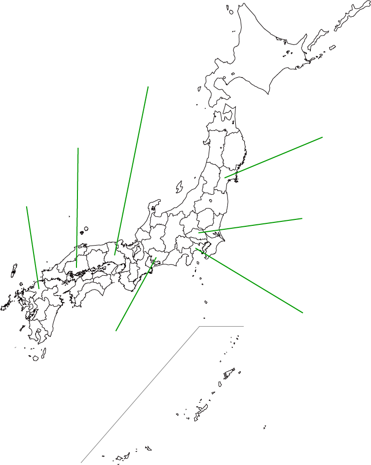 日本地図