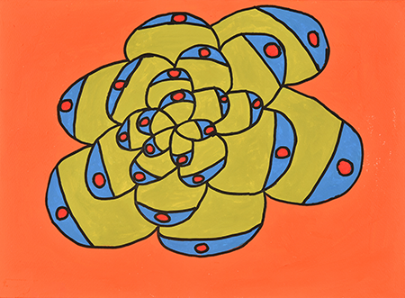 作品名：「万重ざき」　作者：木村　昭江（きむら　あきえ）さん