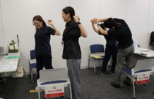 ストレッチ教室の様子